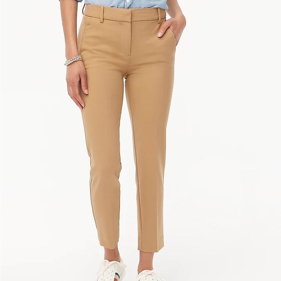 J Crew Slim Cropped Ruby Pant in Twill - Picture 6 of 7